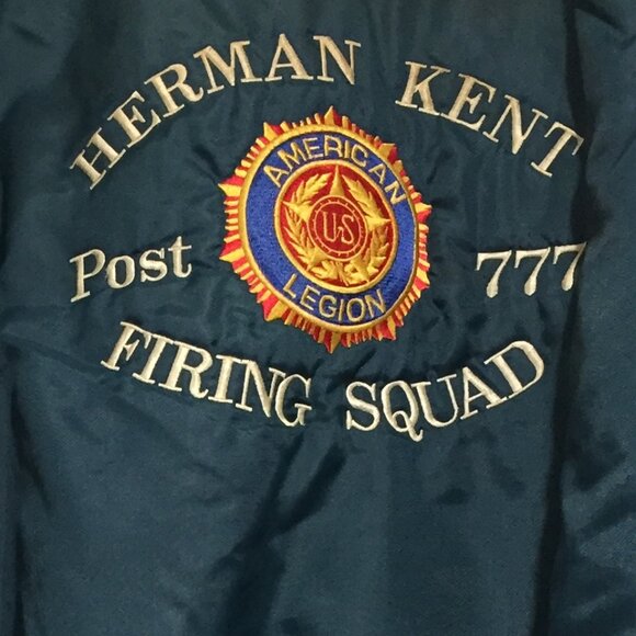 VINTAGE HOLLOWAY BOMBER VARSITY JACKETS SIZE L - Picture 7 of 10